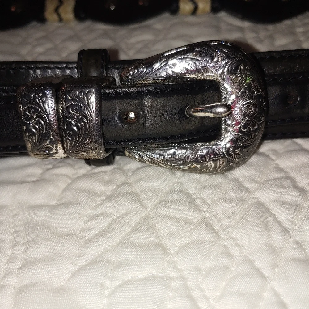 Vintage leather belt.